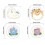 Kitchen Cleaning Sponge Compressed Wood Pulp Cotton 10pcs 4