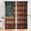 National Flag Curtains 2-Panel Retro Blackout Drapes with 1