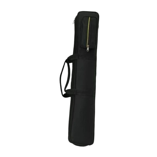 Pool Cue Storage Bag Dustproof Compact Black 8-Hole 1