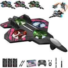 Skyriders RC Jet Drone 2026 model with 360 flip LED foam