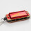 Swan Mini Harmonica Red 4-Hole 8-Tone Metal 4