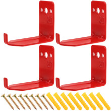 Fire Extinguisher Wall Mount Bracket Metal 4 pcs