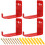 Fire Extinguisher Wall Mount Bracket Metal 4 pcs 1