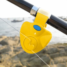 Fishing Bite Alarm with Sound LED and Bell 1 Pack