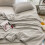 Bamboo Rayon Cooling Blanket Queen Grey 59x79in 4