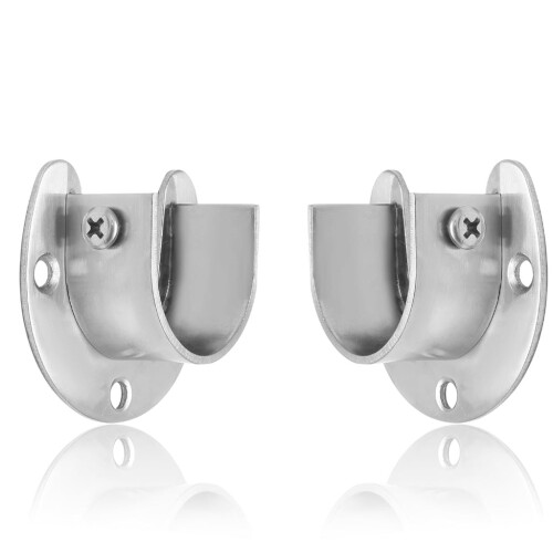 Closet Rod Support Heavy Duty Set of 2 2