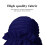 Women's Elastic Ruffle Swim Cap Navy Blue 2