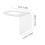 Acrylic Dish Brush Holder Minimalist Kitchen 2 Pcs 8