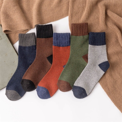 Men's Thermal Hiking Socks Super Thick Warm Boot Socks 5 1
