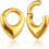 Hypoallergenic Stainless Steel Ear Weights 2PCS 1