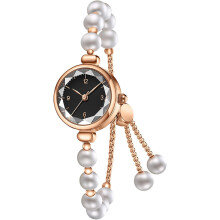 Pearl Women's Dress Watch Round Analog Quartz