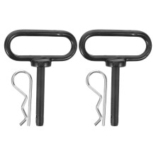 Trailer Hitch Pin Stainless Steel 1/2 Inch 2 Pack