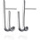 Sterling Silver Bar Open Hoop Huggie Earrings 8