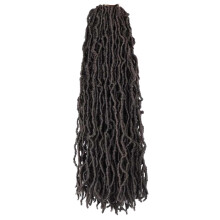 African Braid Crochet Hair 24 Inch Soft Synthetic Braids