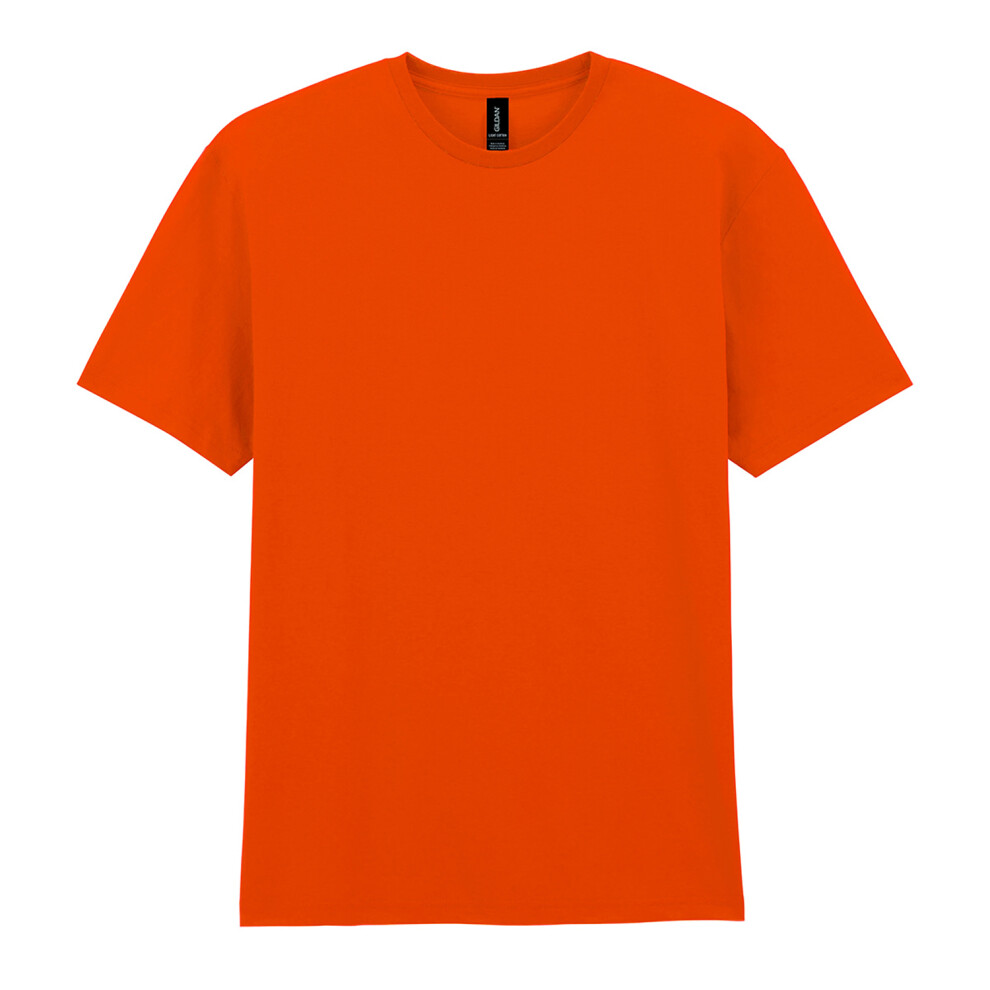 Gildan (Xxl, Orange) Mens Plain Lightweight T-Shirt