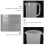 Beverage Container Set Practical Design 4L 8