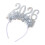 New Year Headband with Glitter and Eyeglass Frame 1pc 8