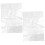Sofa Protector Clear Plastic Cover 2 Pieces 5