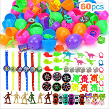 Easter Surprise Eggs Colorful Prefilled Plastic 12 Pack