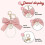 Lily Flower Keychain Set Pearl Bow Wristlet 2 Pcs 4