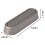 Foldable Wall Hooks Zinc Alloy Grey 4 Pieces 2