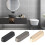 Foldable Wall Hooks Zinc Alloy Grey 4 Pieces 8