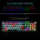 Mechanical Gaming Keyboard Punk Style RGB Backlight 104 Keys 4