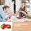 Cotton Crochet Thread Set Rainbow Variegated 6-Pack 8