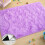 Purple Soft Shaggy Area Rug Rectangular 31 x 63 Inches 6