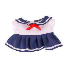 Blue Doll Dress Soft Fabric 11 Inch