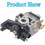 Carburetor Replacement for Honda GX25 FG110 HHT25S 5