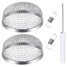 Flying Insect Screen Stainless Steel Mesh 2 Pcs 2.8 Inch