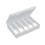 Coin Rolling Containers Transparent Blue 6 Pcs 4