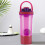 Red Protein Shaker Bottle 24 Oz with Mixing Ball 4