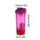 Red Protein Shaker Bottle 24 Oz with Mixing Ball 2