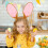 Bunny Ears Headband for Baby Soft Easter Party Accessory 6