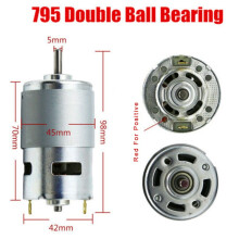 High Power DC Motor 12V-24V 3000-12000 RPM 5mm Shaft
