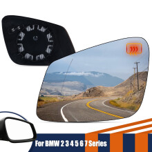 XUKEY Left Side Mirror Glass for BMW 320-435 and X1