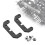 Anti Roll Bar Fixing Seat Bracket with Screws 2 Pieces 6