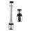 360 Rotating Faucet Extender Stainless Steel Hose Kitchen 4