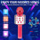 Bluetooth Karaoke Microphone for Kids Rose Gold 3