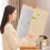 Foldable Fabric Storage Box Beige-Gray 22L 40x27x21cm 6