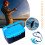 Fish Bait Box Portable Double-Layer Tackle Container with 4