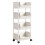 Rolling Cart Multi-Purpose Storage Organizer with Wheels 2