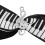 Hair Clip Musical Note Design 1 Piece 3