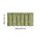 Linen Button Farmhouse Valance Rustic Design 2 Pcs 140x46cm 2