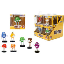 Jada Toys M&M's Figure (1 Piece) - 1 of 7 Collectible Metal Figures Wave 1, Random Selection, Each Approx. 6.5 cm