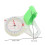 Thumb Compass with Clear Scale ABS Outdoor Orienteering Tool 8