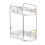 Under Sink Bathroom Organizer Shelf 2-Tier 1