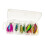 Fishing Lure Set Glitter Baits Feather 20 Pieces 2